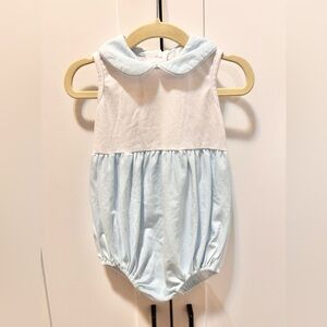 Classic Blue and White Kids Bodysuit